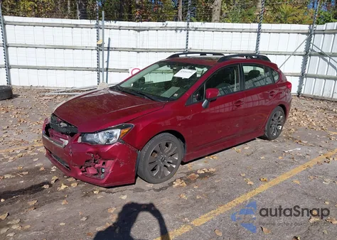 2016 Subaru Impreza 2.0I Sport Limited from USA, damaged, VIN JF1GPAY66G8280470